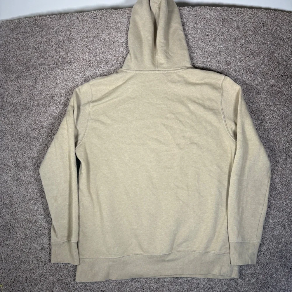 The North Face‎ Mens Large Tan Khaki Half Dome Logo Pullover Hoodie Sweatshirt